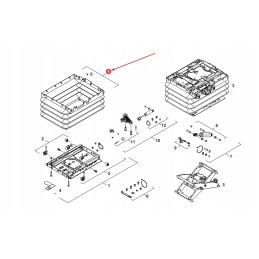 F339500030400 sėdynės dumplių užvalkalas