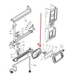 4355317m3 ekrano korpusas