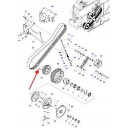 D40464100 galinis tamper varžtas m8 x 30 mm