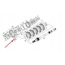 X540003678000 varinė poveržlė 12 x 16
