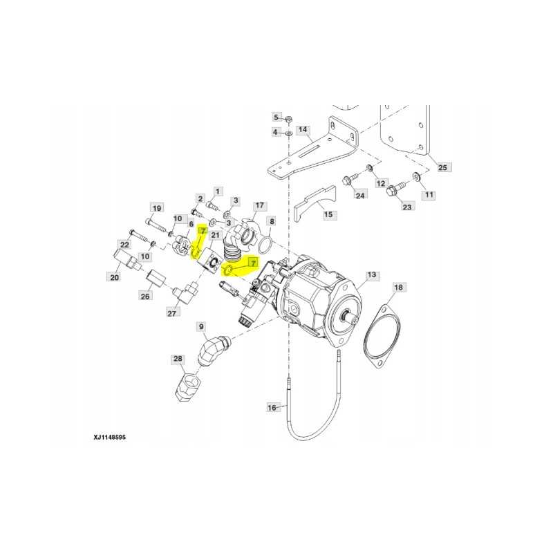Siurblio sandarinimo žiedas john deere 1010e 1050k 1070e t59014