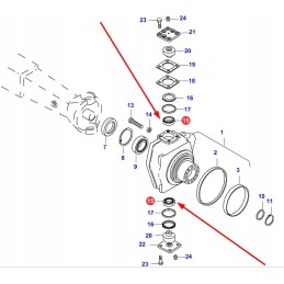 V31792200 kūginis ritininis guolis 1 eilė 30 16 x 64 29