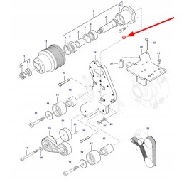 V528801810 varžtas su 6 taškų galvute, pilnas sriegis m10 x