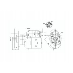 John Deere magneton starteris su reduktoriumi