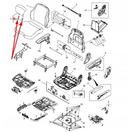 F930500030290 galvos atramos laikiklis