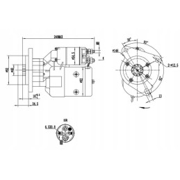 Starteris New Holland 12v Case Tractor 1394 4 21
