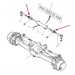 7502445012 vairo ašies jungtis