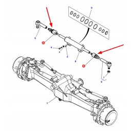 7502445012 vairo ašies jungtis