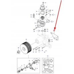 Acw352651a vandens siurblio tarpiklis