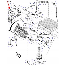 4356380m1 radiatoriaus dangtelis