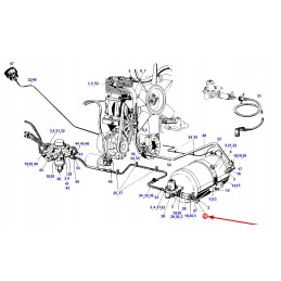 4296389m2 pneumatinės sistemos išleidimo vožtuvas