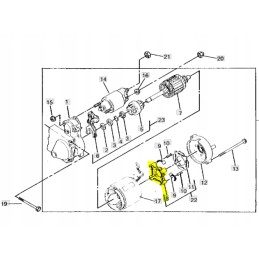 John Deere AM102575 solenoidinio vožtuvo sankabos korpusas