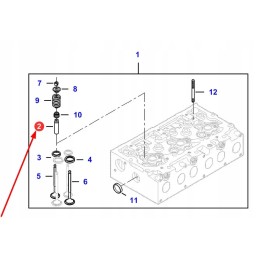 V837073174 vožtuvo kreiptuvas