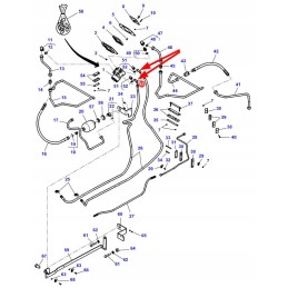 3016683x1 hidraulinės sistemos alkūnė