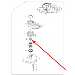 F835700030110 sparno pagrindo veržlė