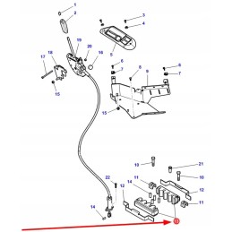4270508m4 guminė rankena, skirstytuvo ištraukiklis