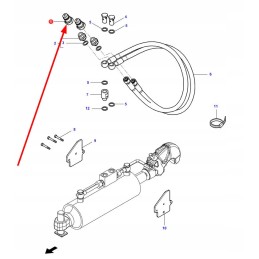 4293710m1 greitosios jungties viršutinės jungties kištukas