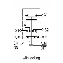 Apvalus tolimųjų šviesų šviesos jungiklis