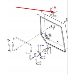 V32667000 stiklo tvirtinimo varžto žiedas