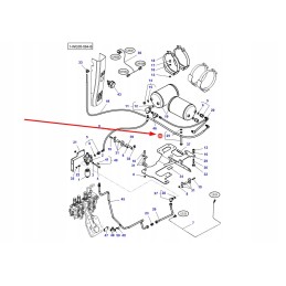 Ev002 oro išleidimo anga pneumatinei stabdžių sistemai