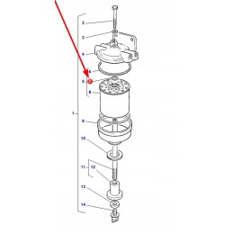 831461m1 kuro filtro įdėklas O žiedas