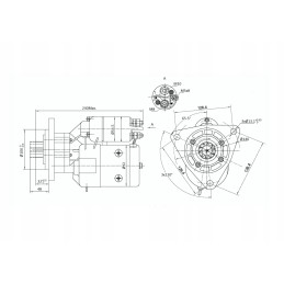 Magneton T25 Mtz Elmot starteris