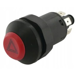 Apvalus avarinės šviesos mygtukas