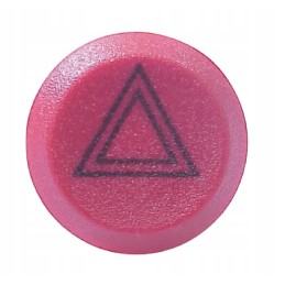 Apvalus avarinės šviesos mygtukas