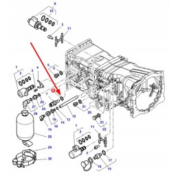 3010890x1 metalinė-guminė poveržlė 19 3x38x1 75