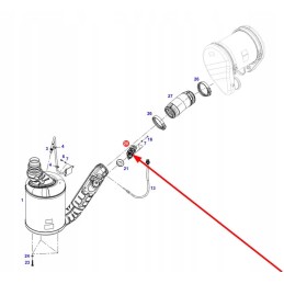 E842201110050 adblue purkštukas