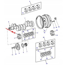 747128m1 pusžiedis velenas