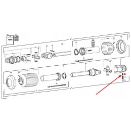Fel102256 kardaninio veleno spyruoklė