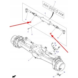 Acp0224290 ašinė jungtis m24 m22 x 1 5