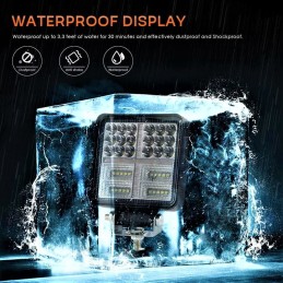 LED darbo lempa halogeninis 177w prožektorius