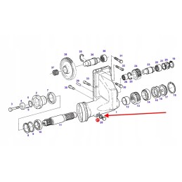 X540004678000 varinė poveržlė 16 x 20