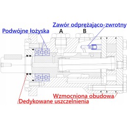 Hydr 200 gr2 variklio 1 2 22 vožtuvo tvirtinimo įvorė