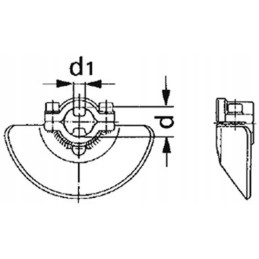 3 kategorijos suspaudimo flanšas