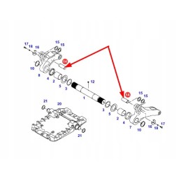 716860030080 galinis kėlimo kaištis 40 x 100