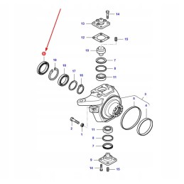 V31800500 alyvos sandariklis 58x80x16 5