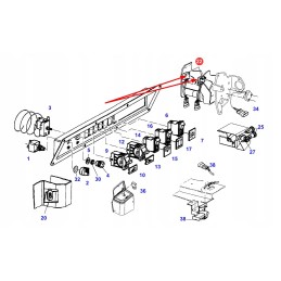 H404150071020 stabdžių pedalo jutiklis