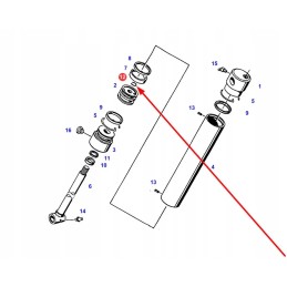 X533206646000 išsiplėtimo laikantis žiedas a16