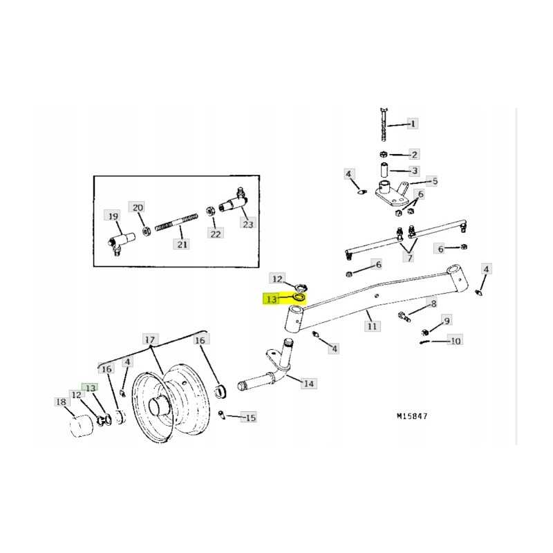 John Deere m41361 poveržlė