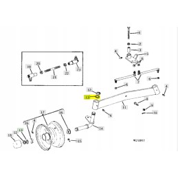 John Deere m41361 poveržlė