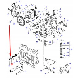 4309205m1 atbulinio vožtuvo dangtelis