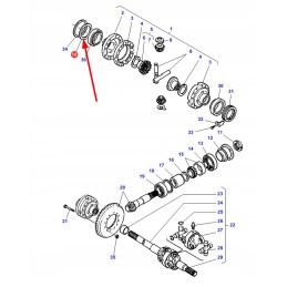 3427283m1 diferencialo pavaros atstumas 0 3 mm
