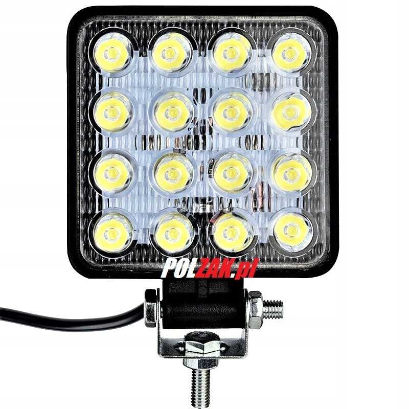 LED halogeninė darbo lempa 48w traktoriaus korpusas