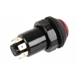 Apvalus avarinės šviesos mygtukas