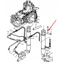1442492x1 tiesus kaištis 6 3 x 36