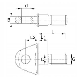 Ag 367 stabilizatoriaus remonto komplektas