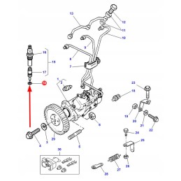 3641568m1 kuro įpurškimo poveržlė